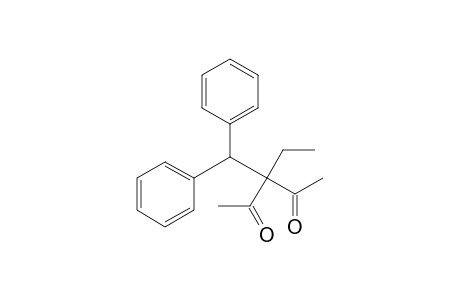 3-(Diphenylmethyl)-3-ethyl-2,4-pentanedione