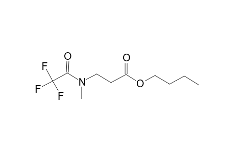 .beta.-Alanine, N-methyl-N-(trifluoroacetyl)-, butyl ester