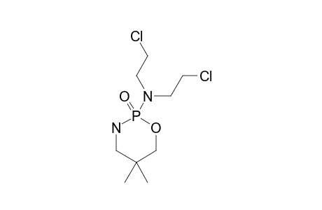 2-[BIS-(2-CHLORETHYL)-AMINO]-2-OXO-5,5-DIMETHYL-1,3,2-OXAZAPHOSPHORINANE