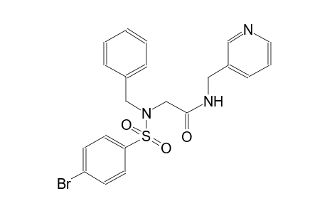 acetamide, 2-[[(4-bromophenyl)sulfonyl](phenylmethyl)amino]-N-(3-pyridinylmethyl)-