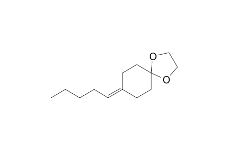 8-Pentylidene-1,4-dioxaspiro[4.5]decane