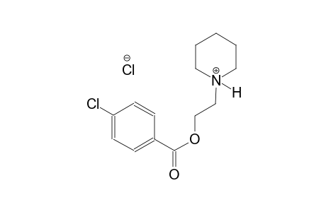 1-{2-[(4-chlorobenzoyl)oxy]ethyl}piperidinium chloride