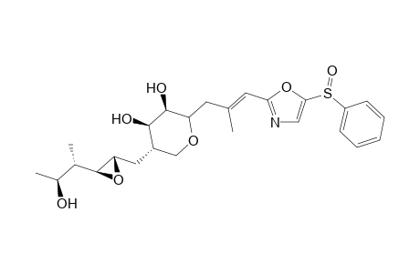5-(Phenylsulfinyl)-2-(1-normon-2-yl)oxazole