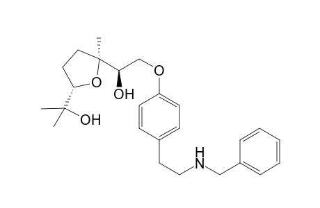 N-[2-[ 4 [2 -Hydroxy-2-[5 -( 1-hydroxy-1-methylethyl)-2-methyltetrahydrofuran-2-yl]ethoxy]phenyl]ethyl]benzylamine
