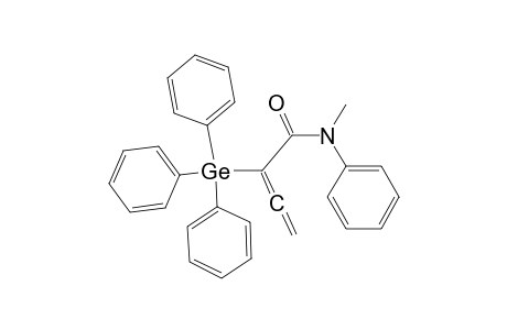 n-methyl-n-phenyl-2-(triphenylgermyl)-2,3-butadienamid
