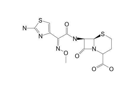 IMPURITY-III;(4-R-S,6-R,7-R)-7-[(Z)-2-(2-AMINO-4-THIAZOLYL)-2-(METHOXYIMINO)ACETAMIDO]-3,4-DIHYDRO-3-CEPHEM-4-CARBOXYLIC-ACID;