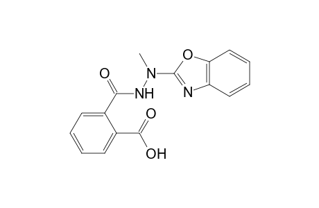 1,2-Benzenedicarboxylic acid, mono[2-(2-benzoxazolyl)-2-methylhydrazide]