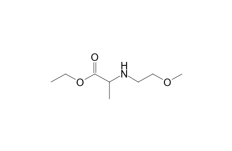 Ethyl 2-[(2-methoxyethyl)amino]propanoate