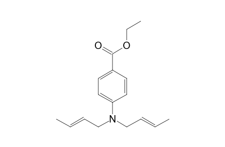 4-[bis[(E)-but-2-enyl]amino]benzoic acid ethyl ester