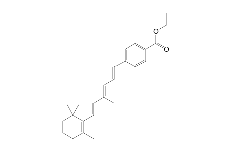 Benzoic acid, 4-[4-methyl-6-(2,6,6-trimethyl-1-cyclohexen-1-yl)-1,3,5-hexatrienyl]- ethyl ester, (E,E,E)-