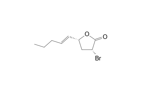 3,5-cis-3-Bromo-5-[(E)-1-pentenyl]-4,5-dihydro-2(3H)-furanone