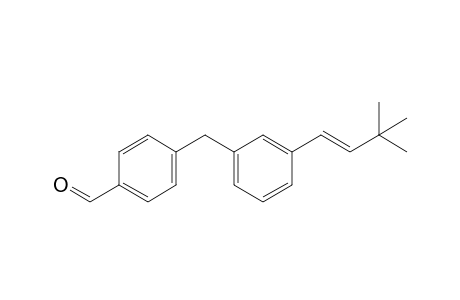 (E)-4-[3-(3,3-Dimethylbut-1-enyl)benzyl]benzaldehyde