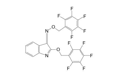 (3Z)-2-[(2,3,4,5,6-Pentafluorobenzyl)oxy]-3H-indol-3-one o-(2,3,4,5,6-pentafluorobenzyl)oxime