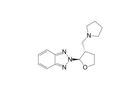 2-[(2R,3S)-3-(pyrrolidin-1-ylmethyl)oxolan-2-yl]benzotriazole