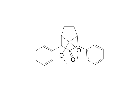 Bicyclo[3.2.1]oct-6-en-3-one, 8,8-dimethoxy-2,4-diphenyl-, (endo,endo)-