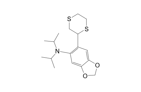 2-[6-(N,N-diisopropylamino)benzo-1,3-dioxol-5-yl]dithiane