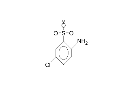 2-Amino-5-chloro-benzenesulfonate anion