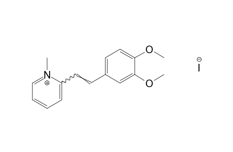 2-(3,4-dimethoxystyryl)-1-methylpyridinium iodide
