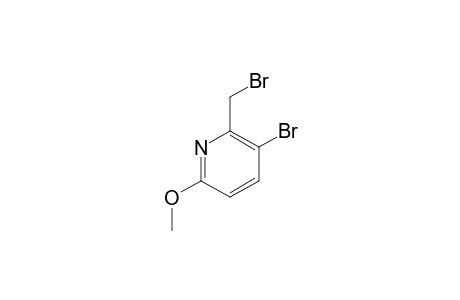 6-(Bromomethyl)-5-bromo-2-methoxypyridine