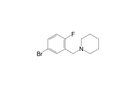 4-Bromo-1-fluoro-2-(piperidinomethyl)benzene