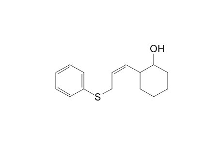 Cyclohexanol, 2-[3-(phenylthio)-1-propenyl]-, [1.alpha.,2.beta.(Z)]-
