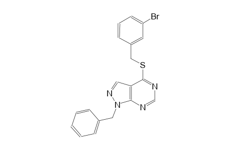1-benzyl-4-[(3-bromobenzyl)sulfanyl]-1H-pyrazolo[3,4-d]pyrimidine