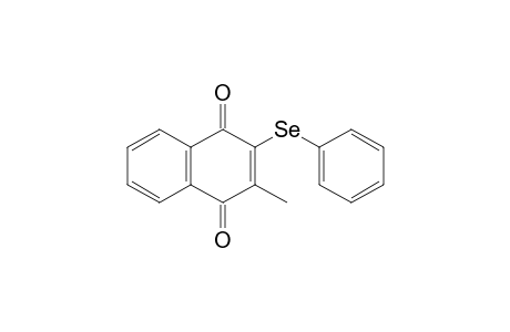 2-Phenylseleno-3-methyl-1,4-naphthoquinone