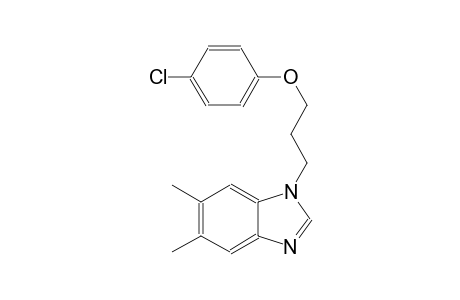 1H-benzimidazole, 1-[3-(4-chlorophenoxy)propyl]-5,6-dimethyl-