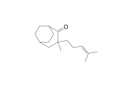 3-Methyl-3-( 4'-methyl-3'-pentenyl)-bicyclo[3.2.2]nonan-2-one