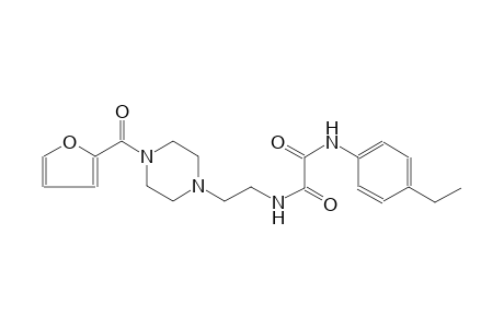 ethanediamide, N~1~-(4-ethylphenyl)-N~2~-[2-[4-(2-furanylcarbonyl)-1-piperazinyl]ethyl]-