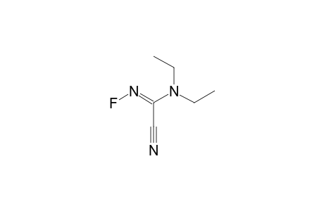 SYN-1-CYANO-N,N-DIETHYL-N'-FLUOROFORMAMIDE