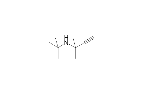 N-(tert-Butyl)-2-methyl-3-butyn-2-amine