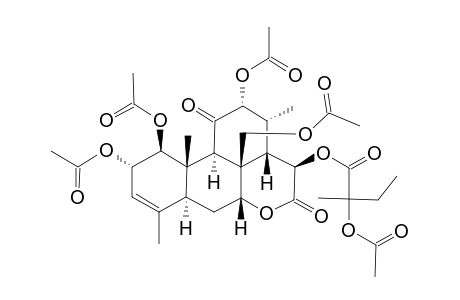 GLAUCARUBIUM-PENTAACETATE