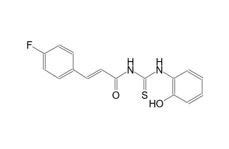 N-[(2E)-3-(4-fluorophenyl)-2-propenoyl]-N'-(2-hydroxyphenyl)thiourea