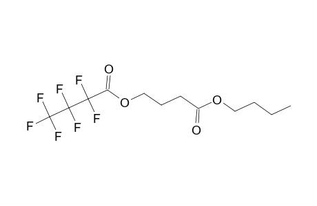 Butanoic acid, heptafluoro-, 4-butoxy-4-oxobutyl ester