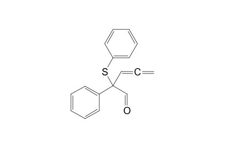 2-Phenyl-2-(phenylthio)penta-3,4-dienal