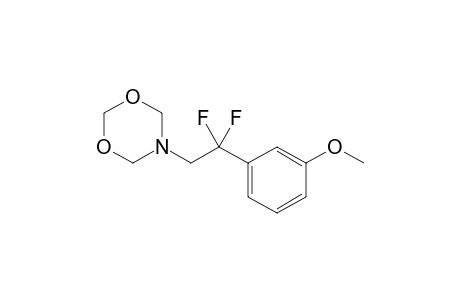 5-[2,2-Difluoro-2-(3-methoxyphenyl)ethyl]-1,3,5-dioxazinane