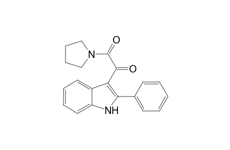 Ethane-1,2-dione, 1-(2-phenyl-1H-indol-3-yl)-2-(pyrrolidin-1-yl)-