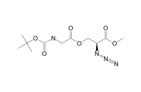 METHYL-(2S)-2-AZIDO-3-(N-BOC-GLYCYLOXY)-PROPIONATE