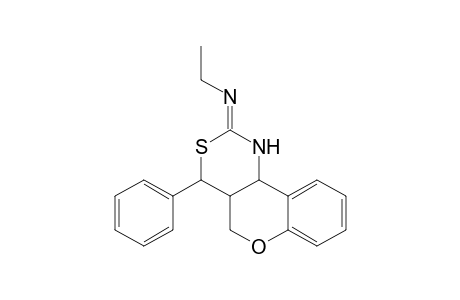 2-(Ethylimino)-4-phenyl-1,2,3,4,4a,10b-hexahydro-5H-[1]benzopyrano[4,3-d][1,3]thiazine