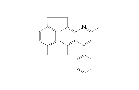 2-Methyl-4-phenyl-[2]paracyclophanyl-[2]-(5,8)-quinolinophane
