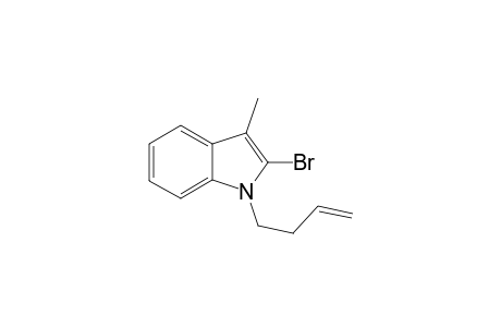 N-(But-3'-en)-2-bromo-3-methylindole