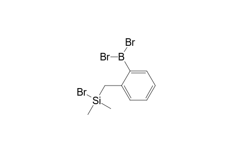 bromo-[(2-dibromoboryl)benzyl]dimethylsilane