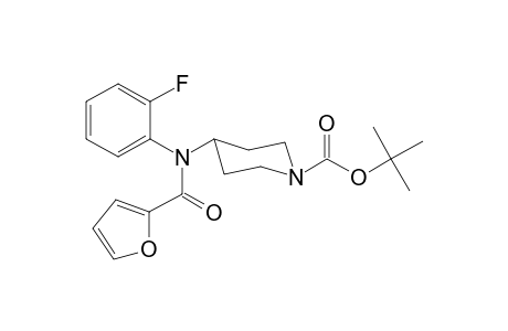 tert-Butyl-4-[(2-fluorophenyl)(furan-2-carbonyl)amino]piperidine-1-carboxylate