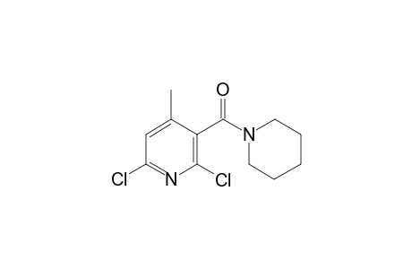 (2,6-Dichloro-4-methylpyridin-3-yl)(piperidin-1-yl)methanone