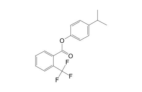 2-Trifluoromethylbenzoic acid, 4-isopropylphenyl ester