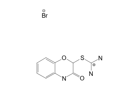 S-[2H-1,4-BENZOXAZIN-3(4H)-ON-2-YL]-ISOTHIO-URONIUM-BROMIDE