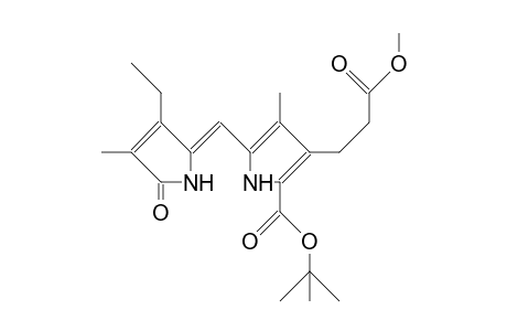3-Ethyl-4-(methoxycarbonylethyl)-4,3'-dimethyl-5-oxo-2,4-dihydro-2,2'-pyrromethene-5'-carboxylic acid, tert-butyl ester