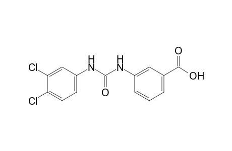 m-[3-(3,4-dichlorophenyl)ureido]benzoic acid