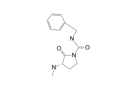 (3S)-1-BENZYLAMINOCARBONYL-3-METHYLAMINOPYRROLIDIN-2-ONE